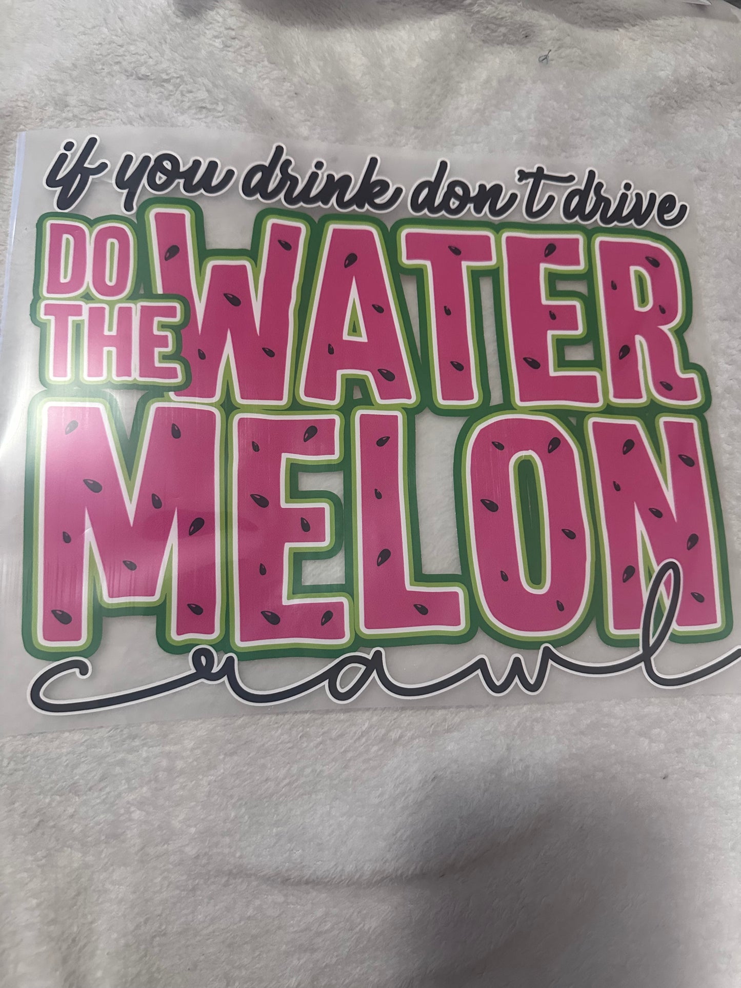 Watermelon Crawl Sweat shirt